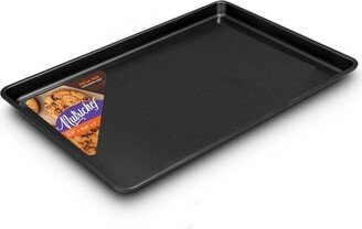 Nonstick Cookie Sheet Baking Pan - 1QT Large Metal Oven Baking Tray Mega Pan - Kitchen Cooking Non-Stick Bake Trays