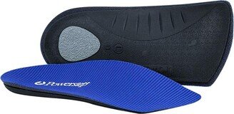 Powerstep Bridge Powrstp SlimTch 3/4 Lngth Orthotic Sho Insols - E