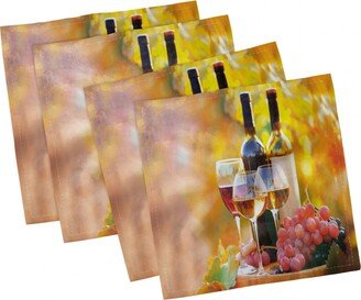 Wine Set of 4 Napkins, 12