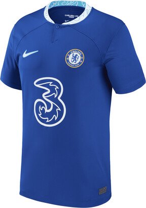 Chelsea 2022/23 Stadium Home (Jorginho Men's Dri-FIT Soccer Jersey in Blue