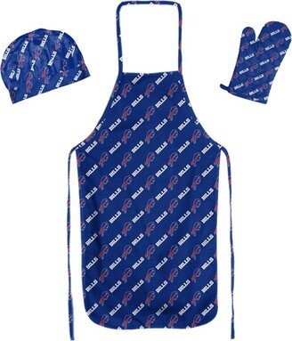 NFL Buffalo Bills Apron, Mitt, Hat Grill Tool Set - 3pc