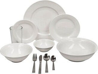 Nova Round 62Pc Dinnerware Set