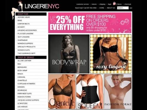 Lingerienyc Promo Codes & Coupons