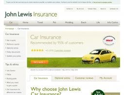 John Lewis Car Insurance Promo Codes & Coupons