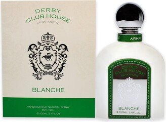 Derby Club House Blanche by Armaf for Men - 3.4 oz EDT Spray