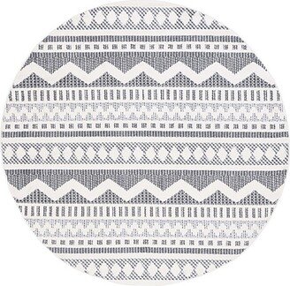 Alamo ALM716 6'7 x 6'7 Round Area Rug