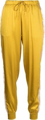 Tapered Silk Trousers-AA