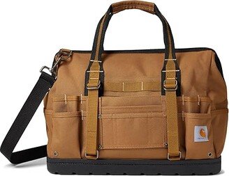 18 Molded Base Heavyweight Tool Bag Brown) Handbags