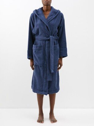 Hooded Cotton-terry Bathrobe-AA