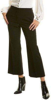 Technical Suiting Wool-Blend Flare Pant