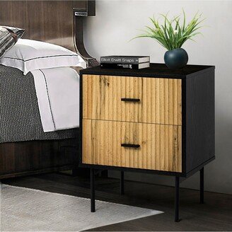 Simplie Fun Sergio 2-Drawer Nightstand