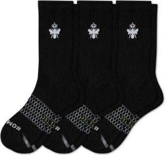 Women's All-Purpose Performance Athletic Calf Workout Sock 3-Pack - Black - Small - Athletic