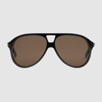 Aviator frame sunglasses-AQ