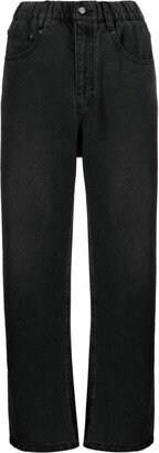 Mid-Rise Wide-Leg Jeans-AL