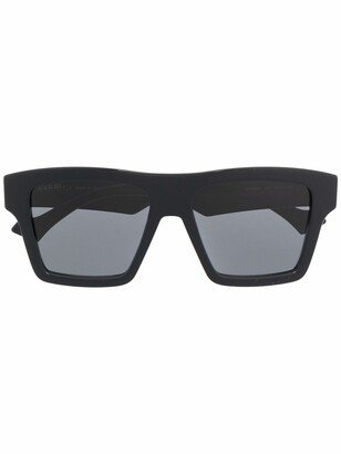 Square-Frame Tinted Sunglasses-AC