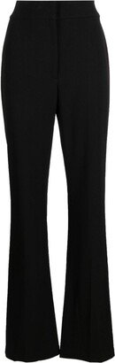 High-Waist Flared Trousers-AE