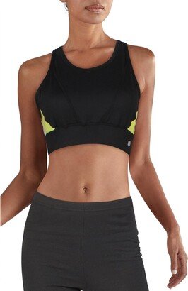 Susanna Womens Racerback Colorblock Sports Bra