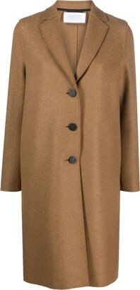 Single-Breasted Wool Trench Coat