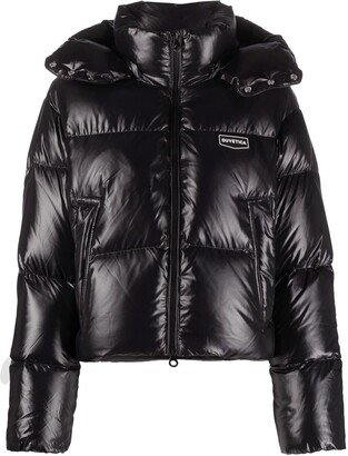 Logo-Patch Puffer Jacket-AI