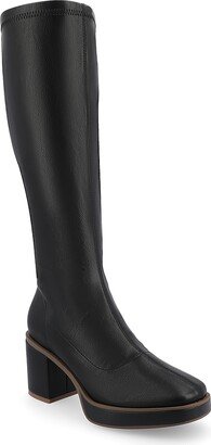 Alondra Wide Calf Platform Boot