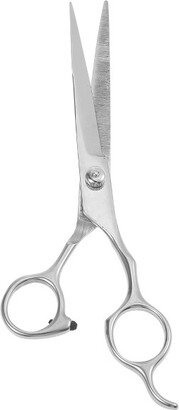 Unique Bargains Men Women Stainless Steel Straight Hair Scissors Hair Clippers for Long Short Thick Hard Soft Silver Tone 7.72 inch 1 Pc