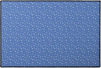 Door Mats: Shells - Blue Door Mat, Blue