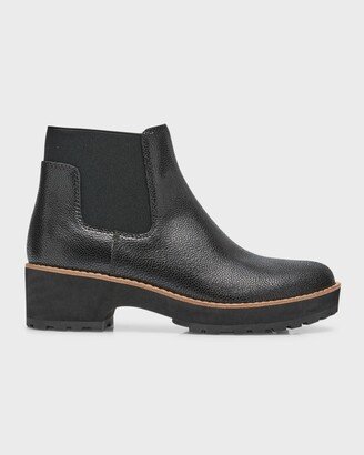 Jessa Leather Chelsea Boots