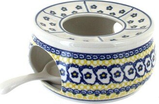 Blue Rose Pottery Blue Rose Polish Pottery Saffron Teapot Warmer