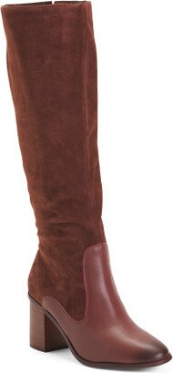 Suede High Shaft Boots for Women