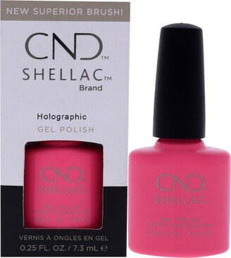 Shellac Nail Color - Holographic by for Women - 0.25 oz Nail Polish