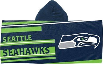 22x51 NFL Seattle Seahawks Liner Youth Hooded Towel