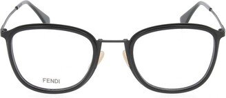 Fendi Eyewear Rectangle Frame Glasses-AA