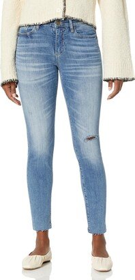 A|X Armani Exchange Women's J10 Super Skinny Cropped Comfort Denim