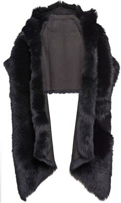 Shearling Stole Jacket