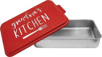 Grandma's Kitchen Baking Pan With Lid - Grandma Cake Gift Cooking