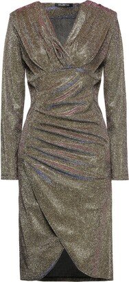 Midi Dress Gold