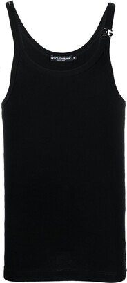 Logo-Plaque Sleeveless Vest