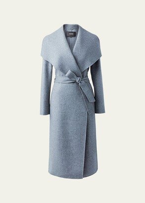 Mai Wool Belted Wrap Coat