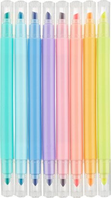 Ooly Pastel Liner Markers Double-Ended Pkg/8