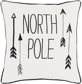 Aquilonem North Pole Holiday 18-inch Throw Pillow or Pillow Cover