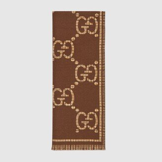 GG wool scarf