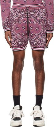 Purple Bandana Shorts