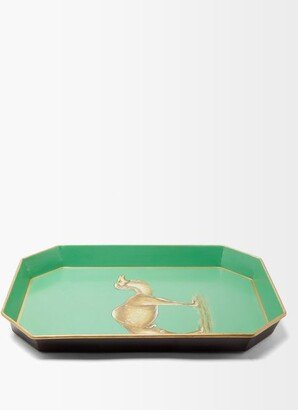 Camel Hand-painted Metal Tray