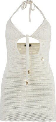 Cut-Out Detailed Sleeveless Dress