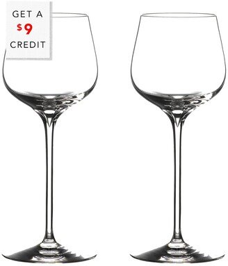 Elegance Dessert Wine Glasses (Set Of 2) With $9 Credit