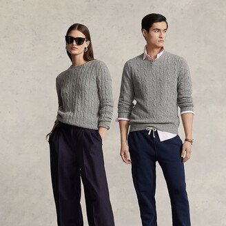 The Iconic Cable-Knit Cashmere Sweater-AJ