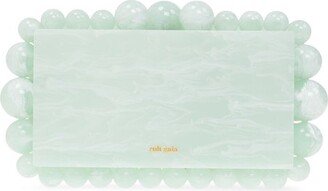 Eos Marble Detailed Clutch Bag