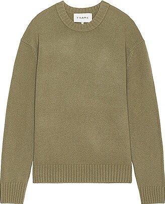 Cashmere Sweater in Olive