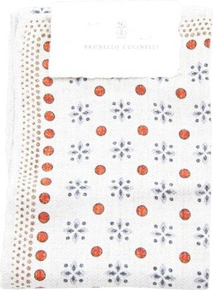 Motif Printed Reversible Pocket Square