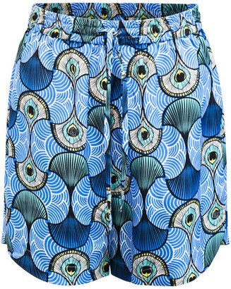 Oliveankara Aunika Shorts - Blue Ewa Naibu - Oa Og